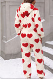 Furry Heart Jumpsuit